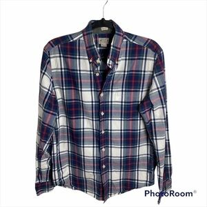 J.Crew Slim Plaid Button Down Shirt Medium Men’s